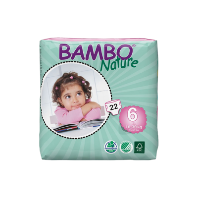 bambo diapers size 6